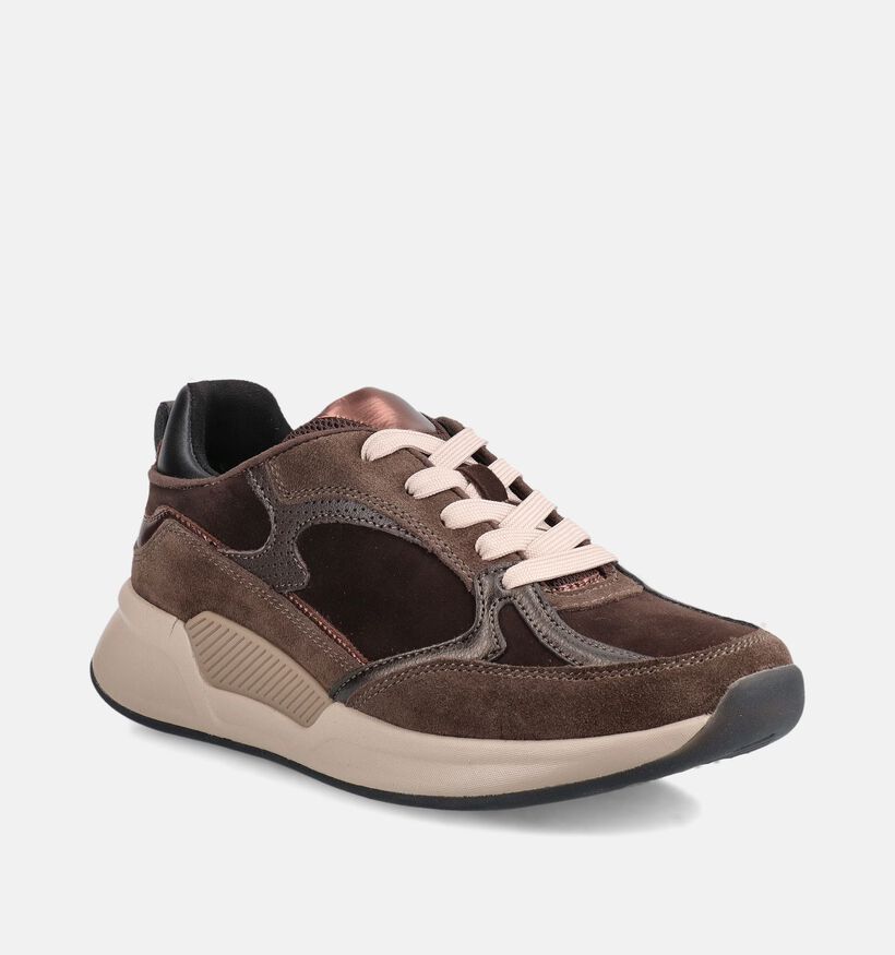 Gabor Comfort Donkerbruine Schoenen voor dames (376937) - geschikt voor steunzolen