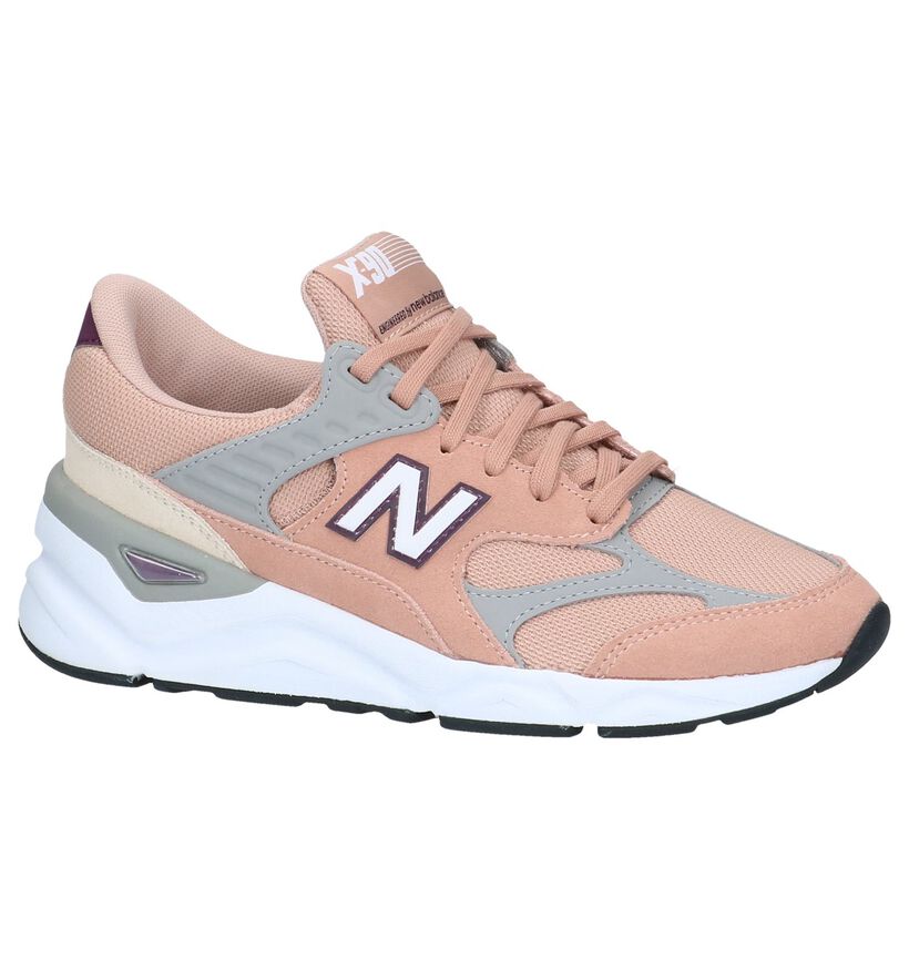 Roze Sneakers New Balance WSX in stof (238276)