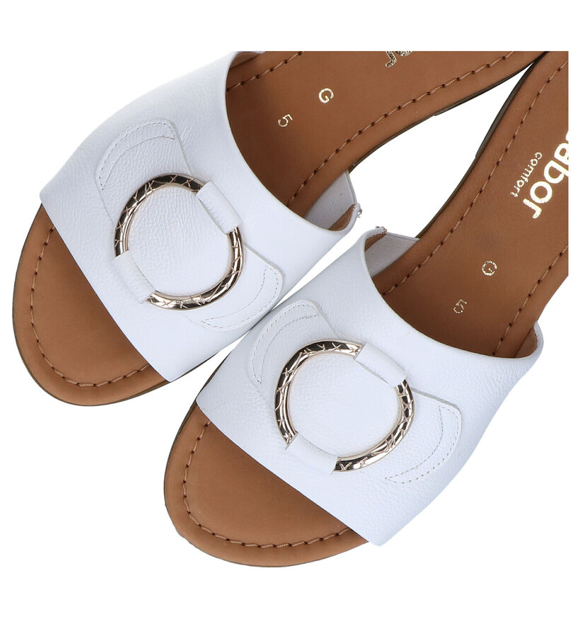 Gabor Zwarte Muiltjes in leer (288097)