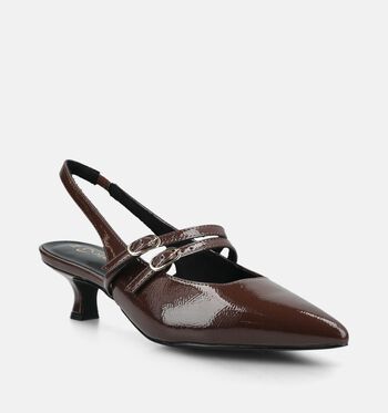 Marco Tozzi Escarpins Noir/Marron/Bordeaux