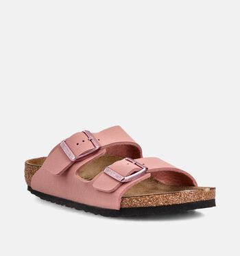 Birkenstock Arizona Slippers Patent White/Electric Metallic Gold/Rose/COPPER HEARTS/Electric Metallic Copper Birko-Flor/Sparkling Light Silver