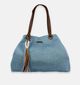 Bulaggi Blauwe Shopper tas met rits voor dames (339959)