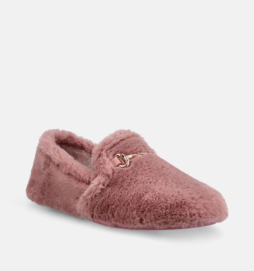 Macarena Pantoufles en Rose pour femmes (381085) - pour semelles orthop&eacute;diques