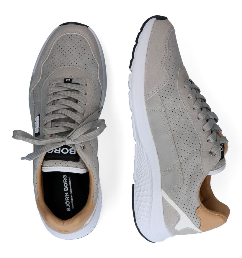 Björn Borg Beige Sneakers voor heren (320420) - geschikt voor steunzolen