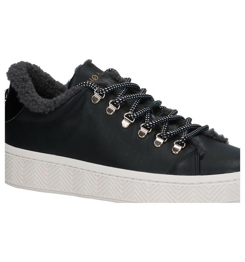 No Name Ginger Zwarte Sneakers in leer (233036)