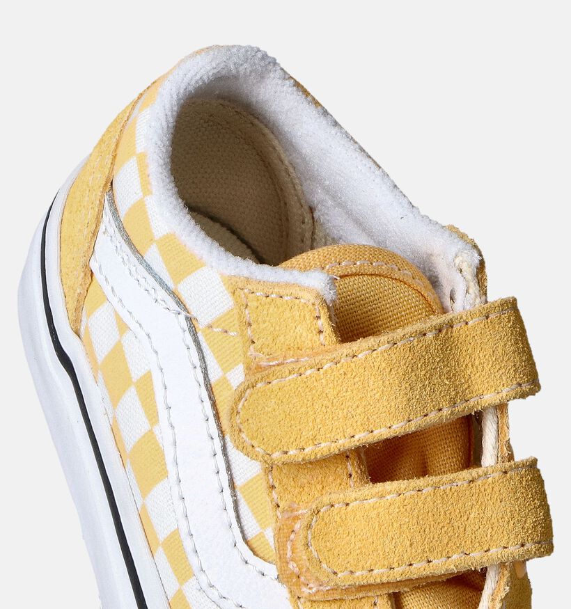 Vans Old Skool Baskets pour Bébé en Noir pour filles (351462)