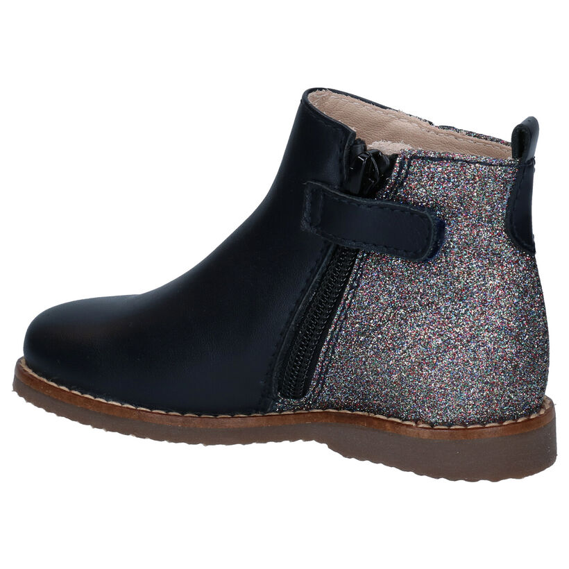 Beberlis Bottes courtes en Bleu foncé pour filles (297350)