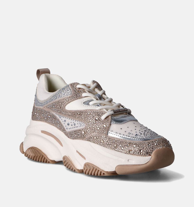 Steve Madden Privy Baskets Chunky en Or pour femmes (353591) - pour semelles orthopédiques