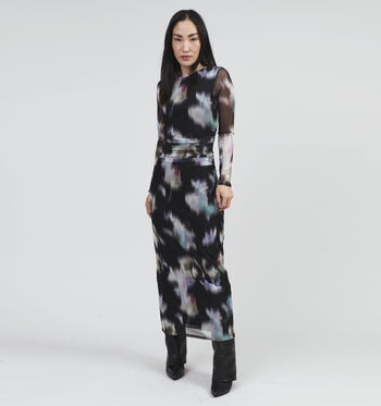 Robe longue noir