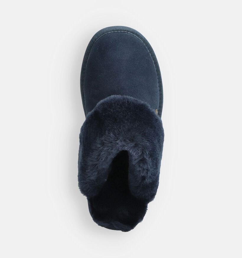 Flurry Pantoufles ouvertes en Bleu foncé pour femmes (362519)