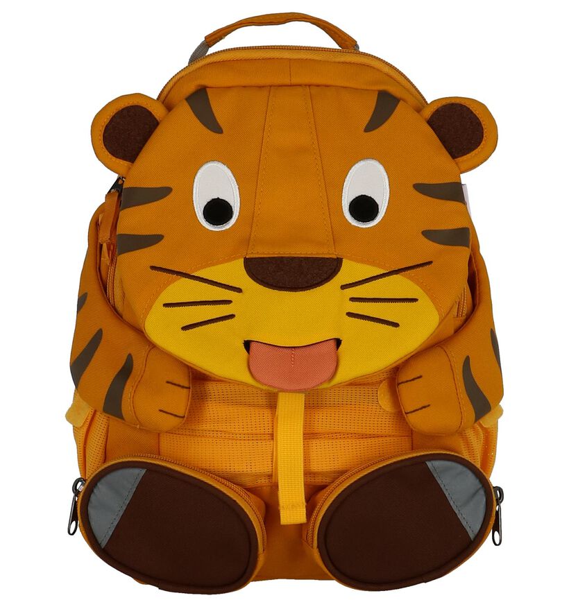 Affenzahn Theo Tiger Sac à dos en Jaune en textile (269243)