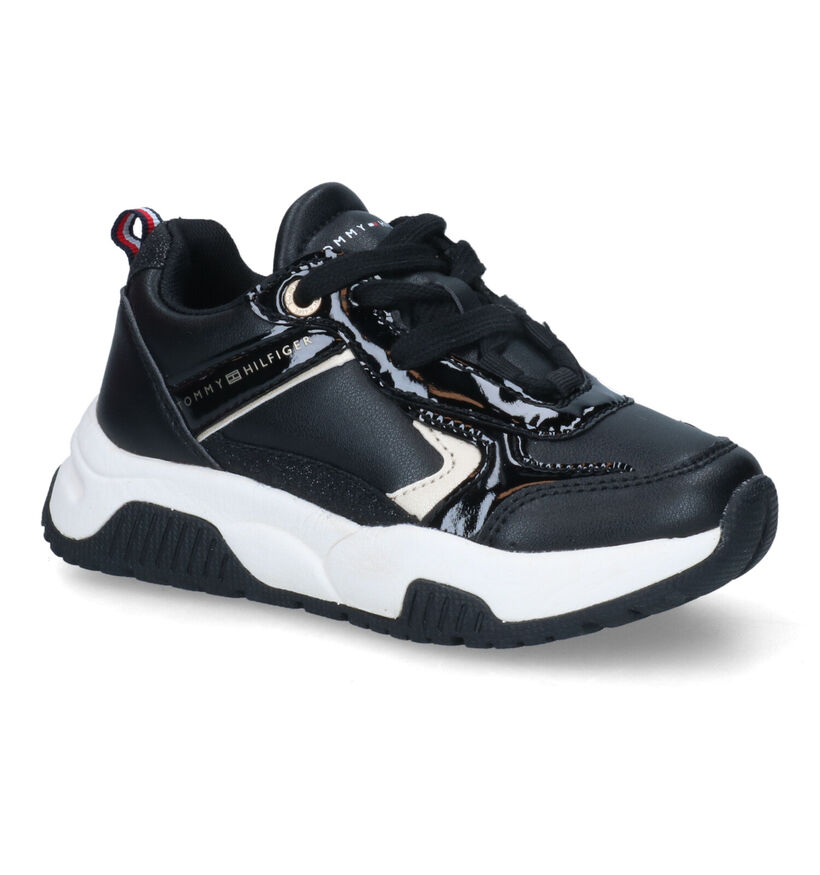 Tommy Hilfiger Baskets basses en Noir en simili cuir (314487)