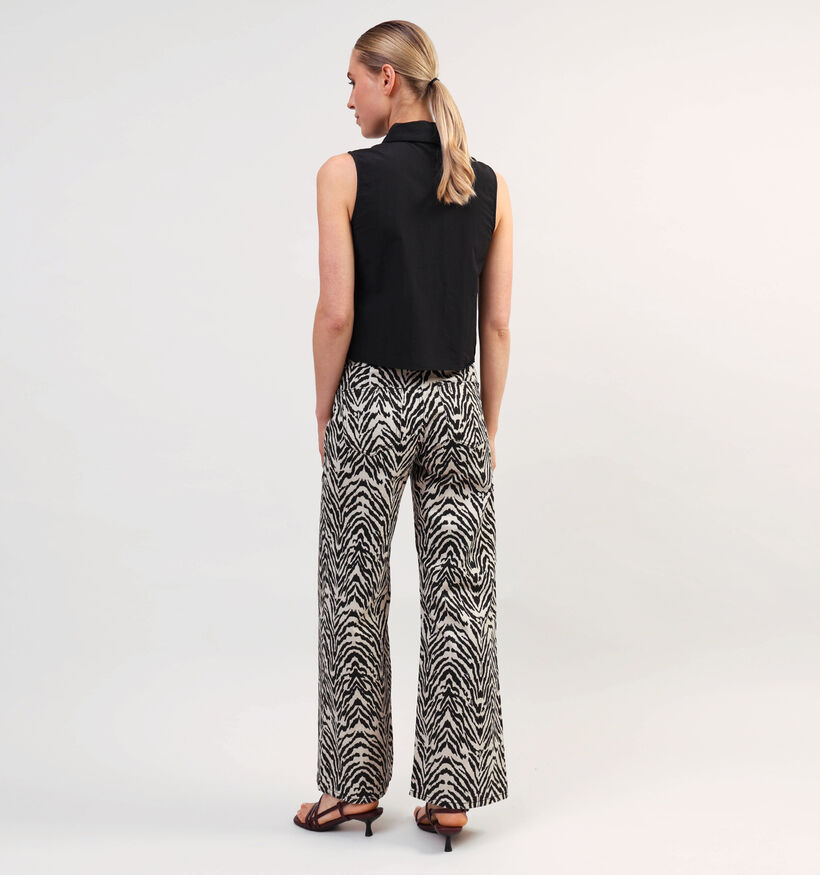 JDY Connie Zwart Blouse zonder Mouwen voor dames (359074)