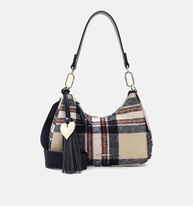 Emily & Noah Dala Beige Schoudertas voor dames (348223)