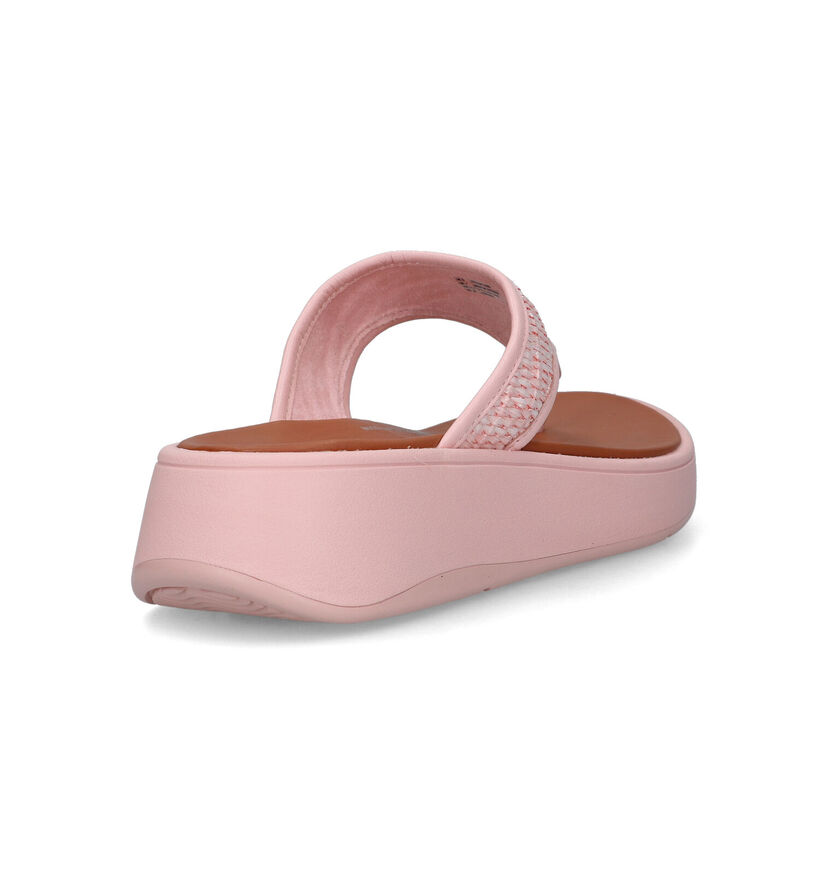 FitFlop F-Mode Tongs en Rose pour femmes (320484)