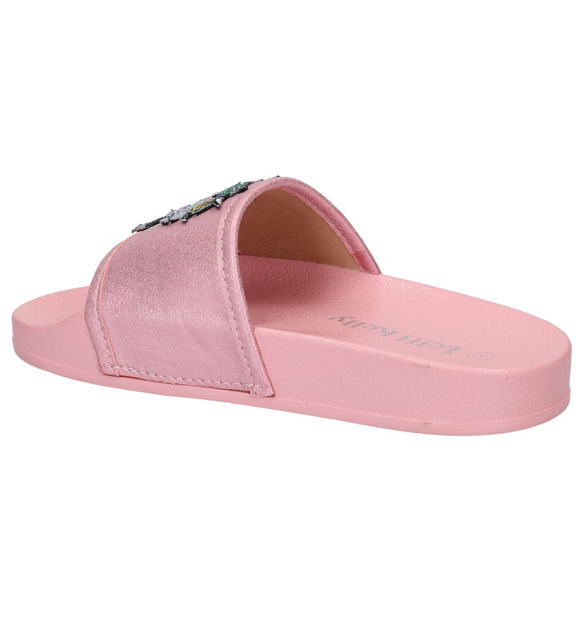 Lelli Kelly Claquettes de piscine en Rose en simili cuir (275273)