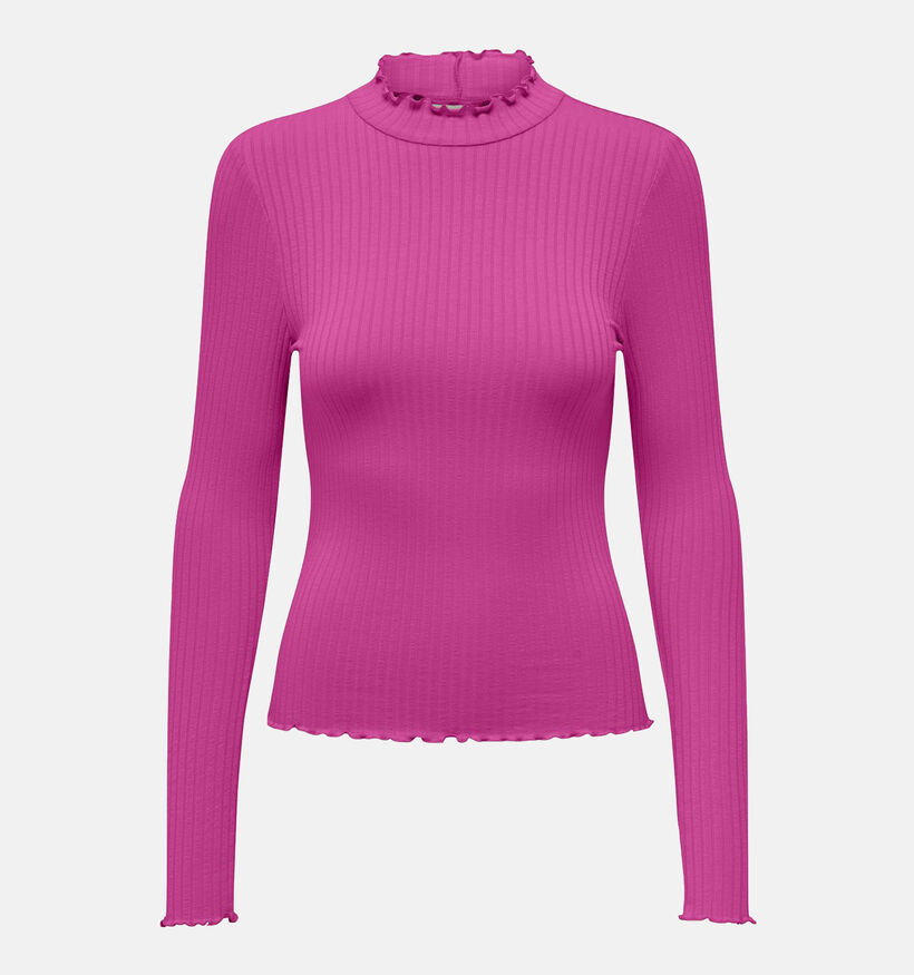 JDY Fransiska T-shirt en Rose pour femmes (344186)