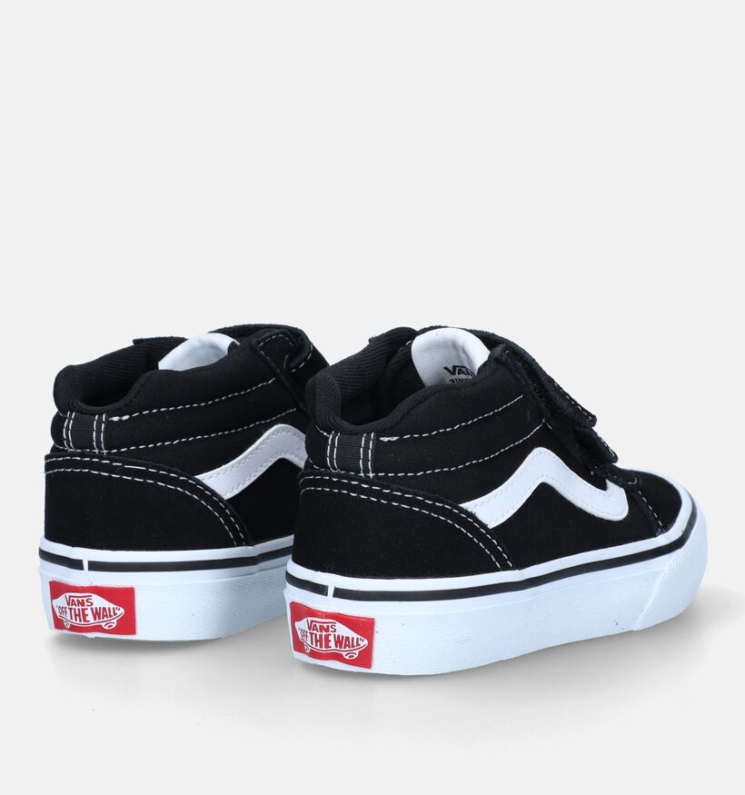 Vans Ward Mid V Zwarte Skate sneakers voor jongens, meisjes (327928)