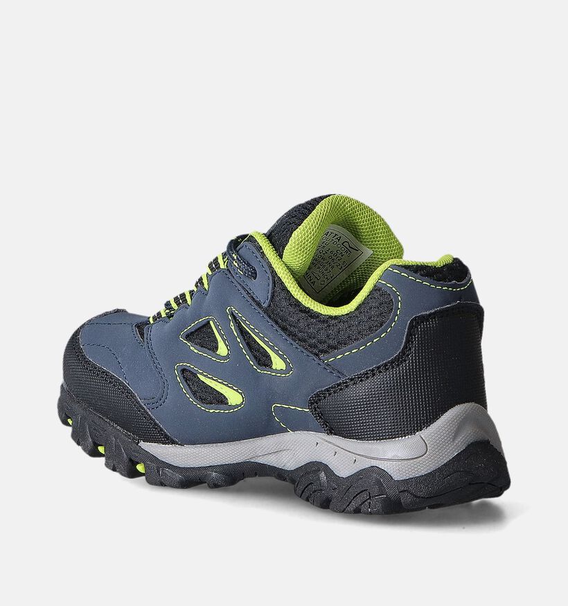 Regatta Holcombe Low Jnr Blauwe Wandelschoenen voor jongens (361292)