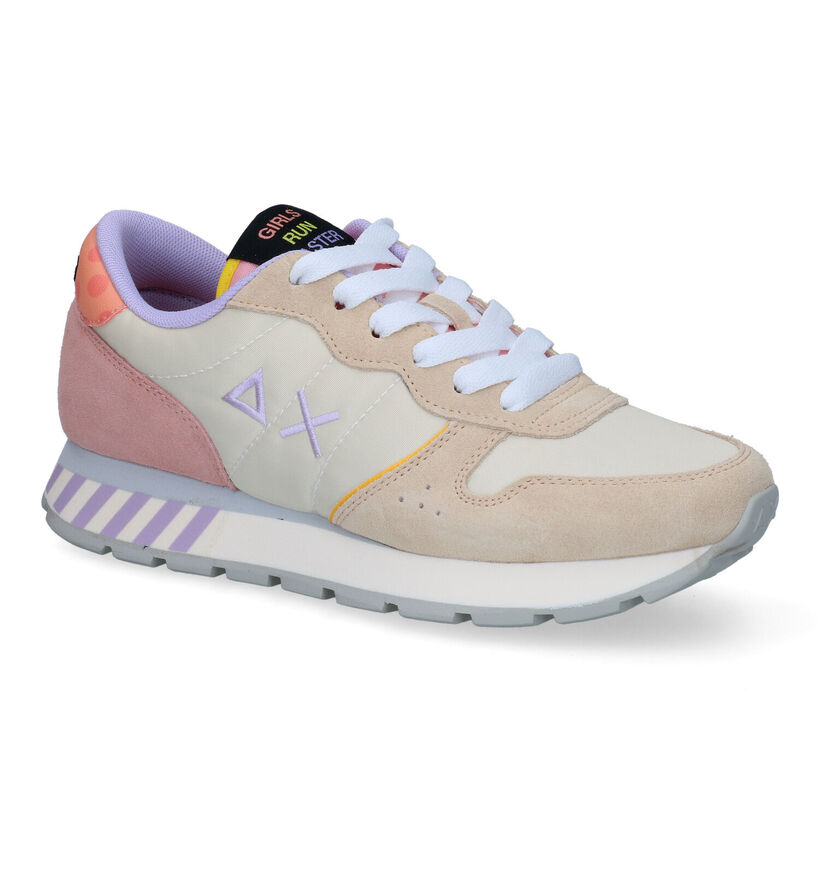 Sun 68 Ally Cany Cane Beige Sneakers voor dames (304685) - geschikt voor steunzolen