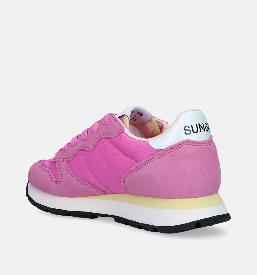 Sun 68 Ally Solid Roze Sneakers voor dames (337554) - geschikt voor steunzolen