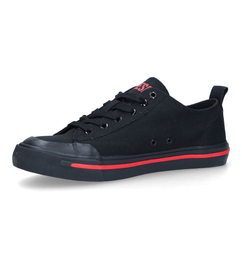 Diesel Zwarte Veterschoenen voor heren (320746)