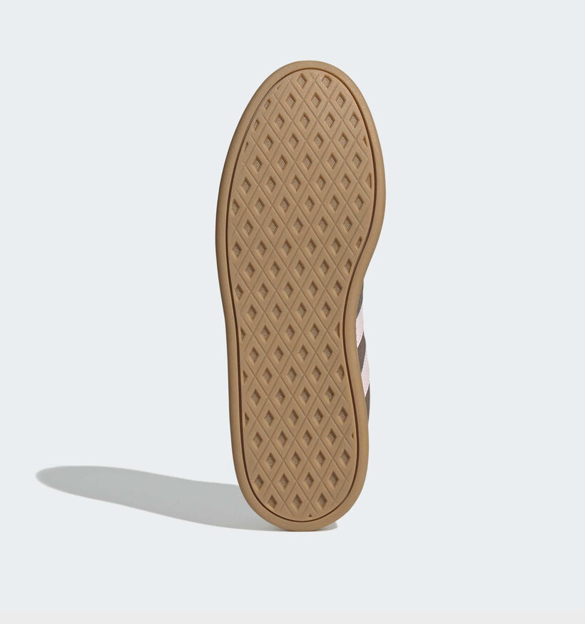 adidas Breaknet Sleek Baskets en Marron/Rose pour femmes (372851) - pour semelles orthop&eacute;diques