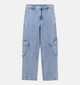 Ador&eacute; Timeo Blauwe Wide Leg Cargo Jeans voor dames (384080)