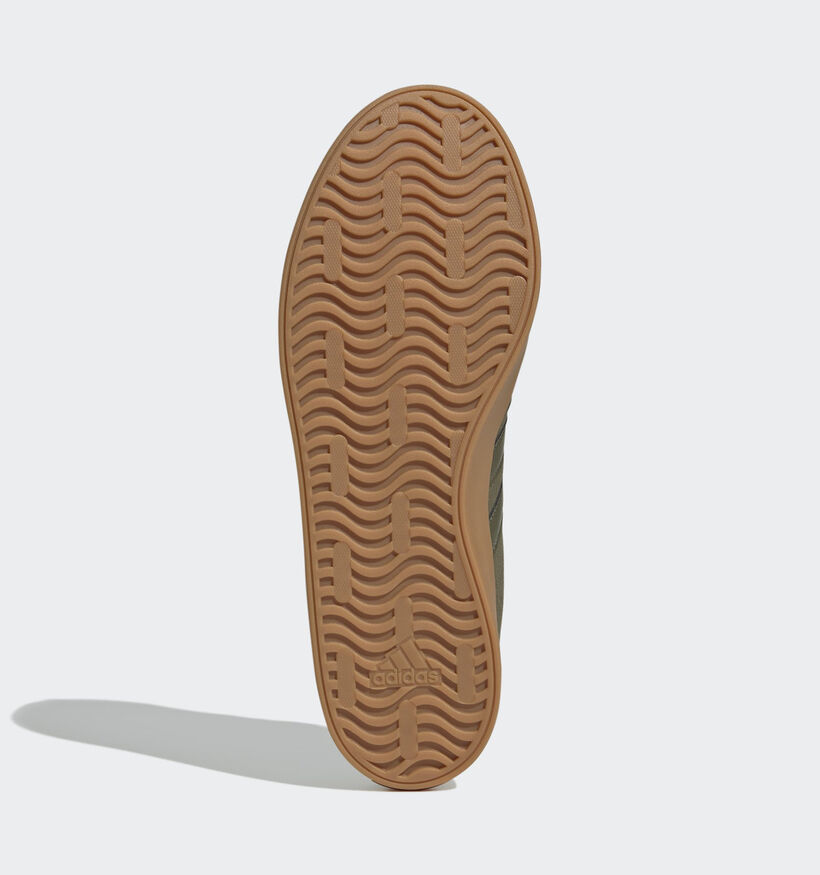 adidas VL Court 3.0 Baskets en Vert pour hommes (365409) - pour semelles orthopédiques