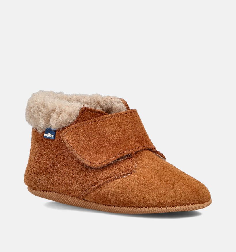 Stabifoot Luca Chaussons pour bébé en Cognac pour filles, garçons (366562)