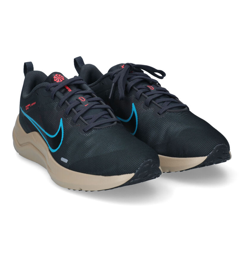 Nike Downshifter12 Grijze Sneakers in stof (316495)