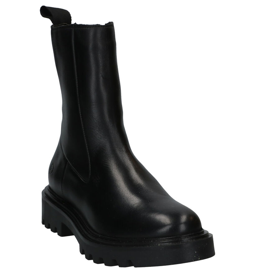 Tamaris Bottines chelsea en Noir en cuir (286037)