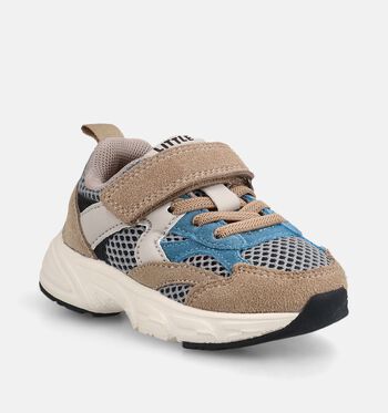 Little David Low Sneakers Beige