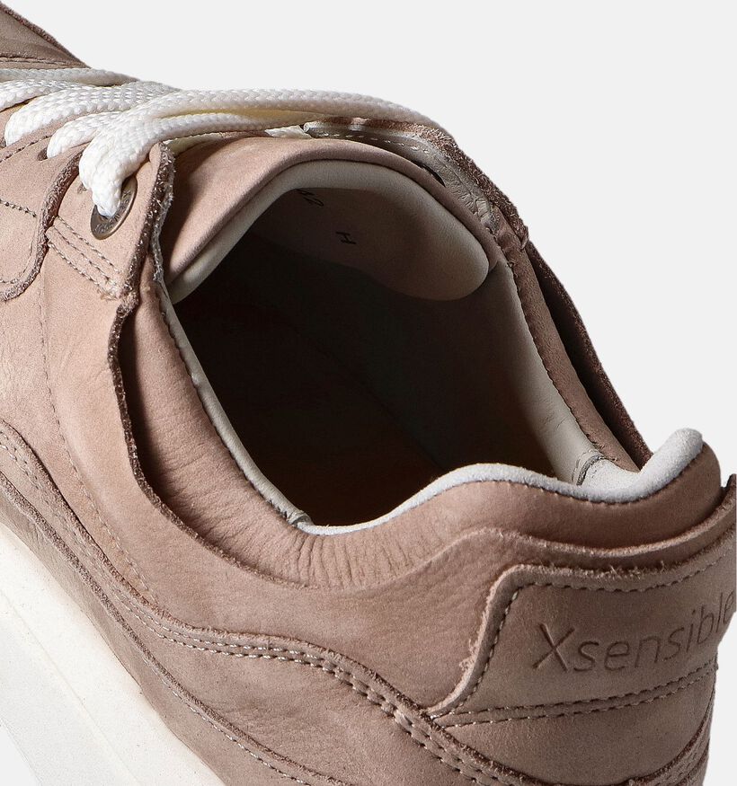Xsensible Golden Gate Baskets en Taupe pour hommes (356531) - pour semelles orthopédiques