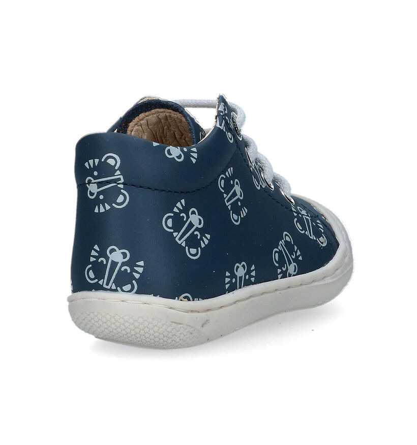 Naturino Cocoon Puppy Blauwe Bottines voor jongens, meisjes (324062) - geschikt voor steunzolen