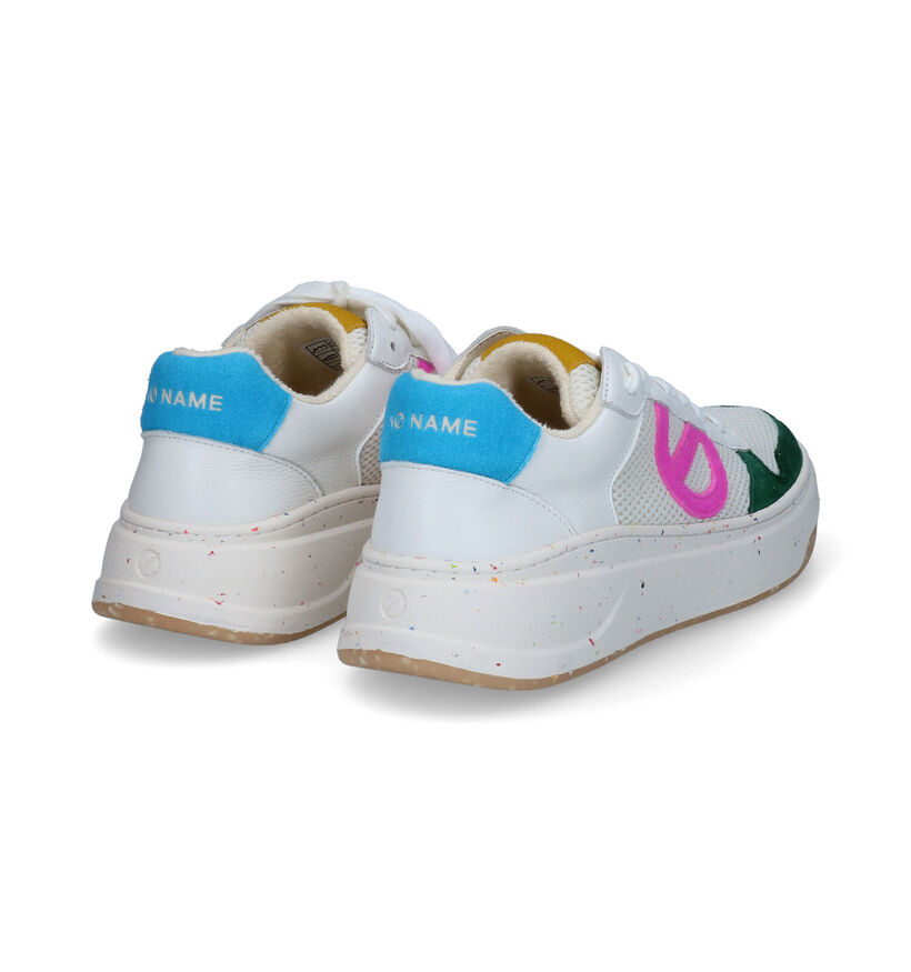 No Name Bridget Witte Sneakers voor dames (307025) - geschikt voor steunzolen