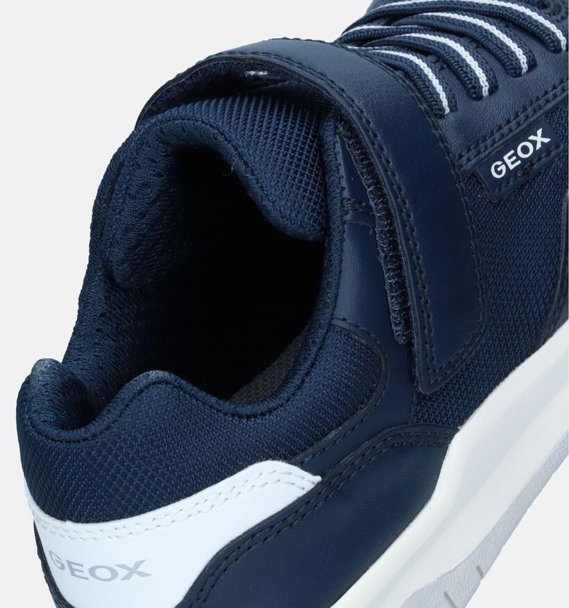 Geox Perth Chaussures à velcro en Bleu pour garçons (335772) - pour semelles orthopédiques