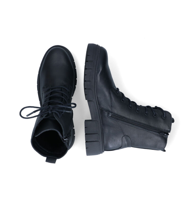 Solemade Paige Bottines en Noir en verni (315839)