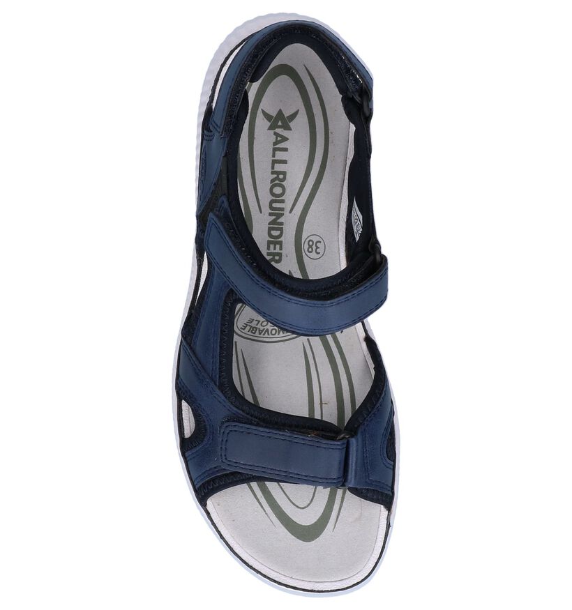 Donkerblauwe Sandalen Allrounder Its Me in kunstleer (246528)