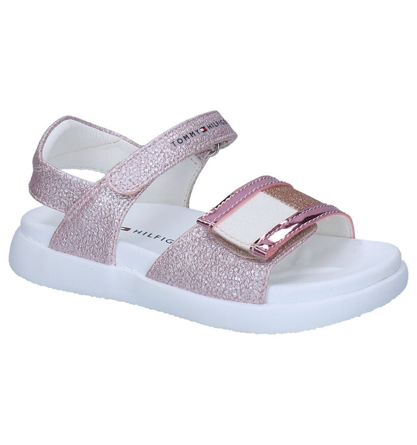 Tommy Hilfiger Roze Sandalen in kunstleer (285736)