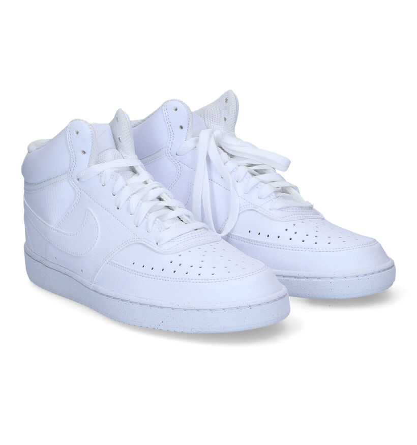 Nike Court Vision Mid Zwarte Sneakers voor heren (325144)