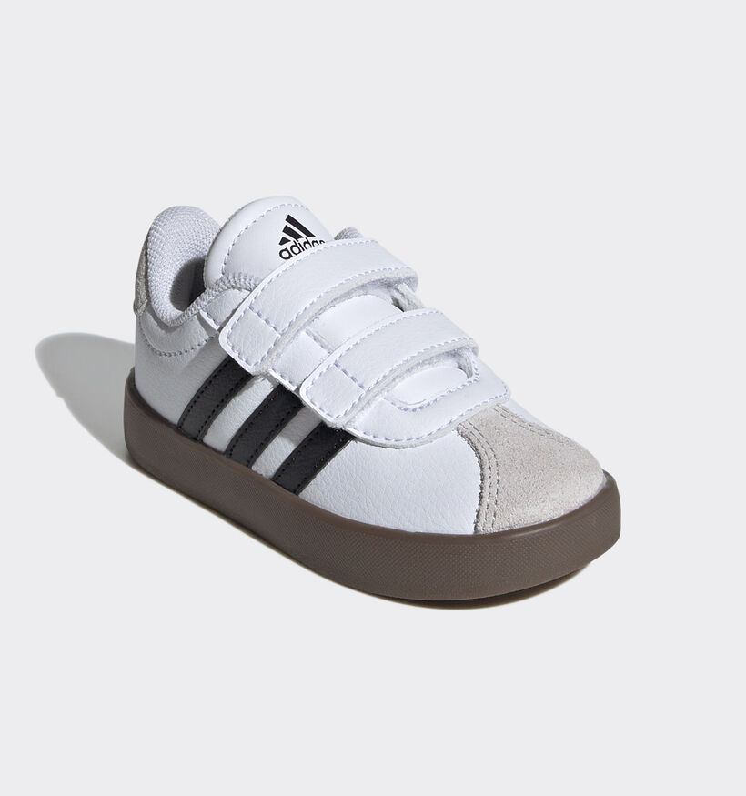 adidas VL Court 3.0 Baskets en Blanc pour filles, garçons (350105)