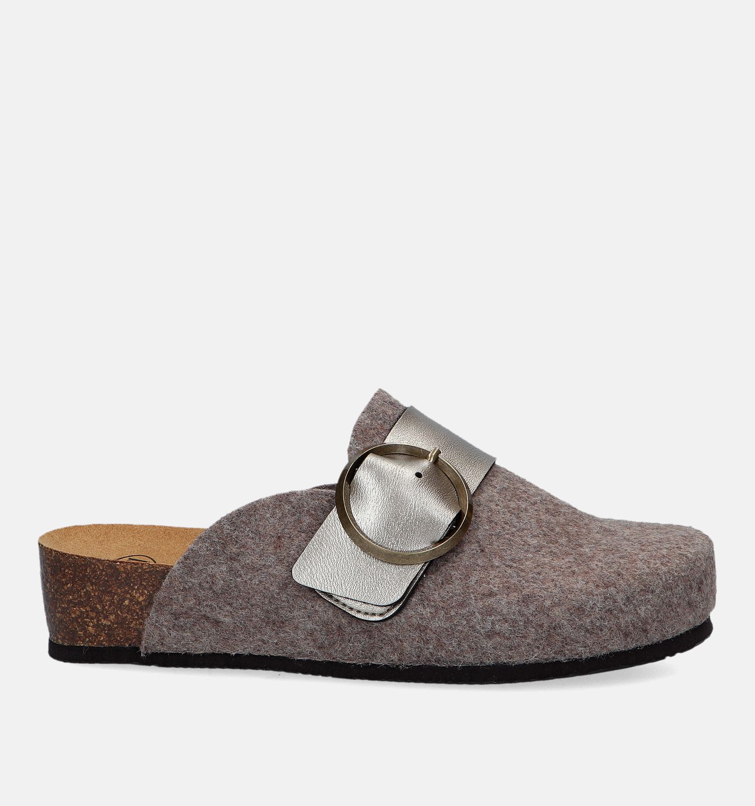 Scholl Amalfi Clog Beige Pantoffels Dames Pantoffels Online op TORFS.BE