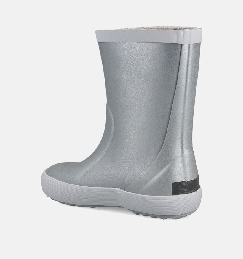 Bergstein Rainboot Glam Zilveren Regenlaarzen voor jongens (366669) - geschikt voor steunzolen