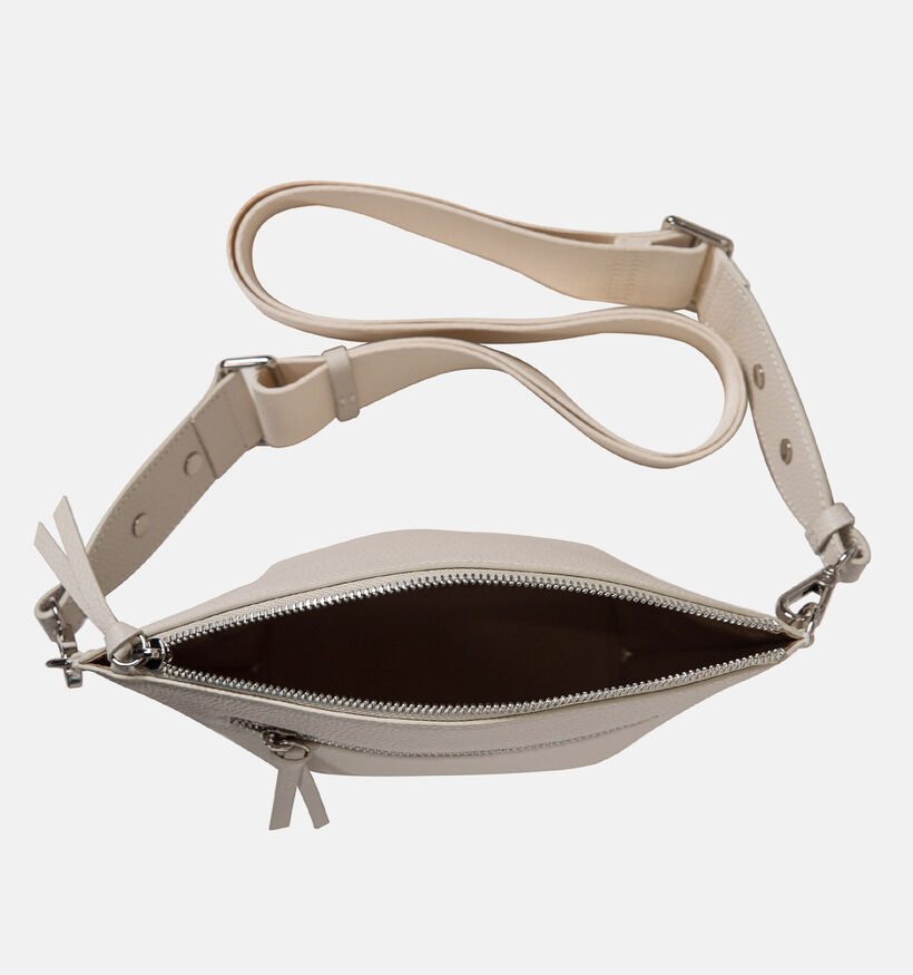 Crinkles Sac porté croisé en Écru pour femmes (342327)