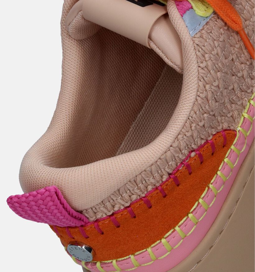 Steve Maggen Doubletake Roze Sneakers voor dames (346001) - geschikt voor steunzolen