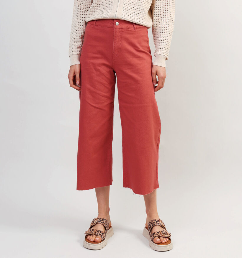 Vero Moda Wild Kayla Bordeaux Wijde Broek L30 voor dames (353146)