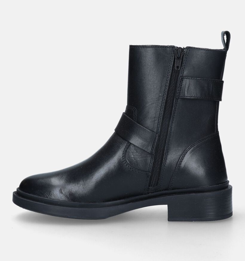 Poelman Bottines motardes en Noir pour femmes (332021)