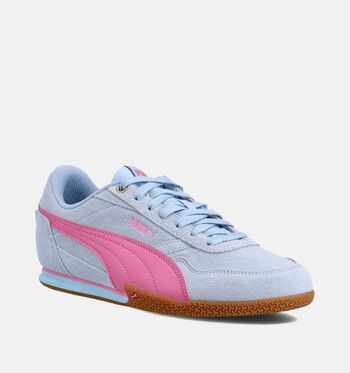 Puma Low Sneakers Zwart/Beige/Blauw