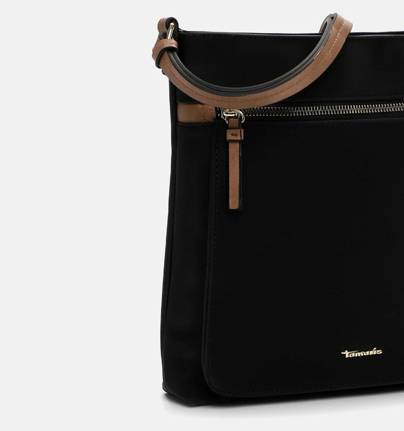 Tamaris Gertraud Sac porté croisé en Noir Tamaris Gertraud Sac porté croisé en Noir pour femmes (363247)